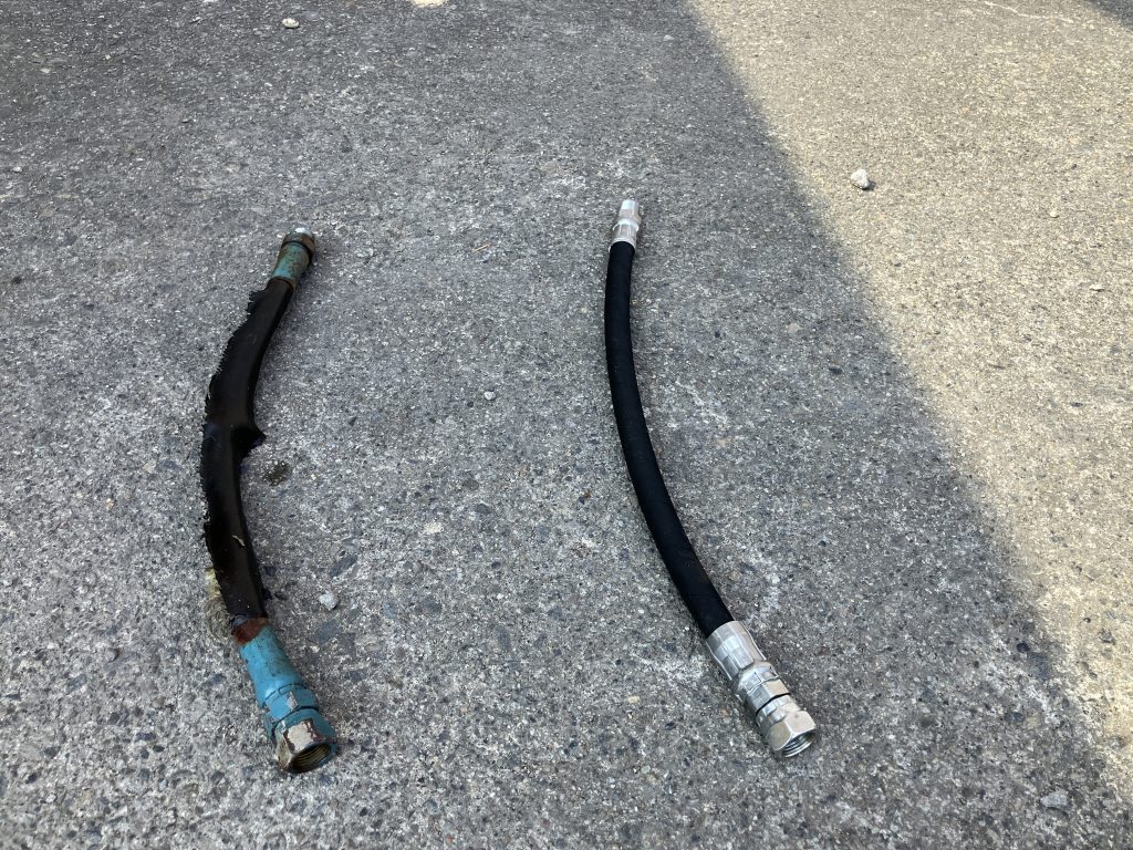 宮崎県、日向市、油圧ホース、出張