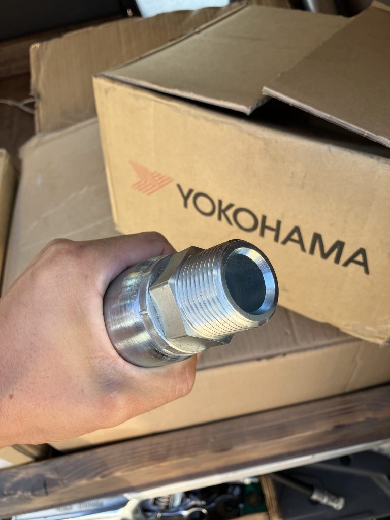 宮崎県、日向市、油圧ホース、修理　