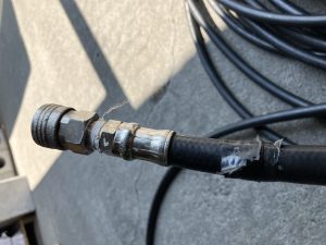 高圧洗浄機ホース、高圧ホース修理